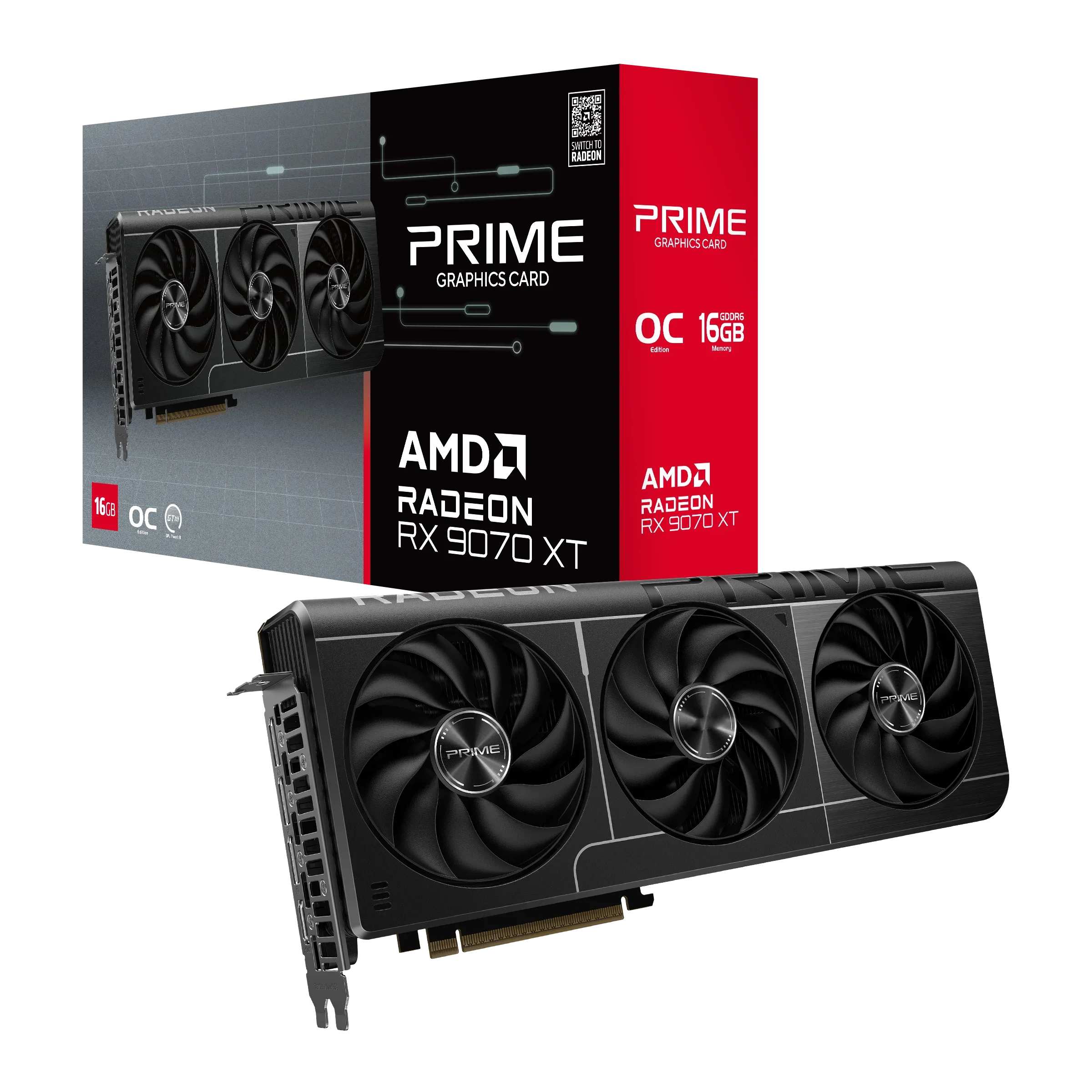 Good Prime 2025 New Radeon RX  - Triple Fan Gaming Graphics Card 16Gb ulasan dan harga