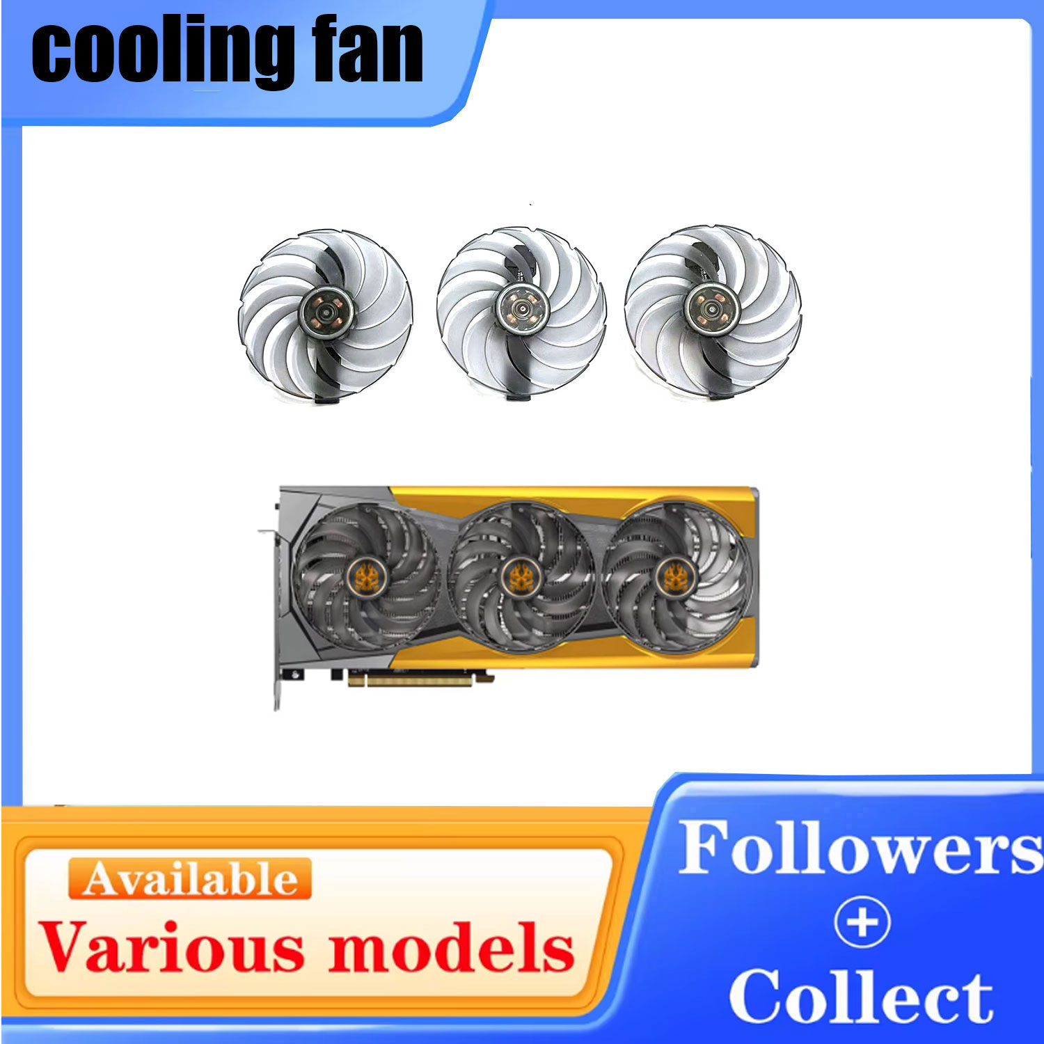 95MM FDC10U12D9-C 6Pin RX6900  - Rx 6900 Xt 16Gb ulasan dan harga